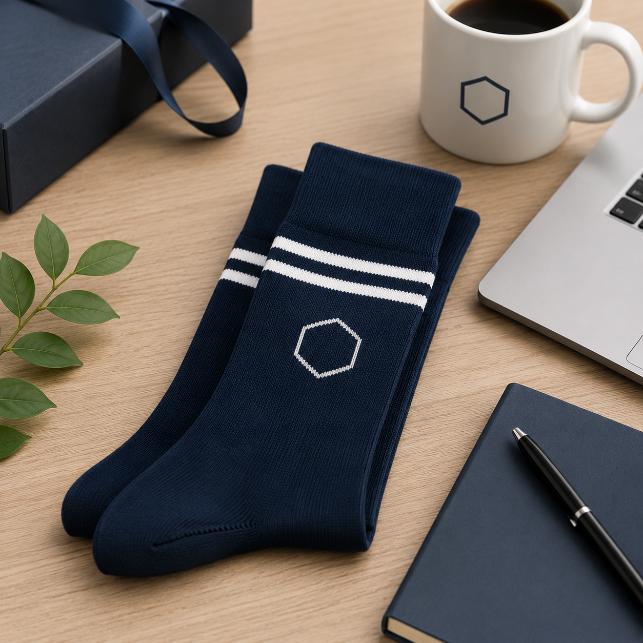 Calze personalizzate con logo come regalo aziendale