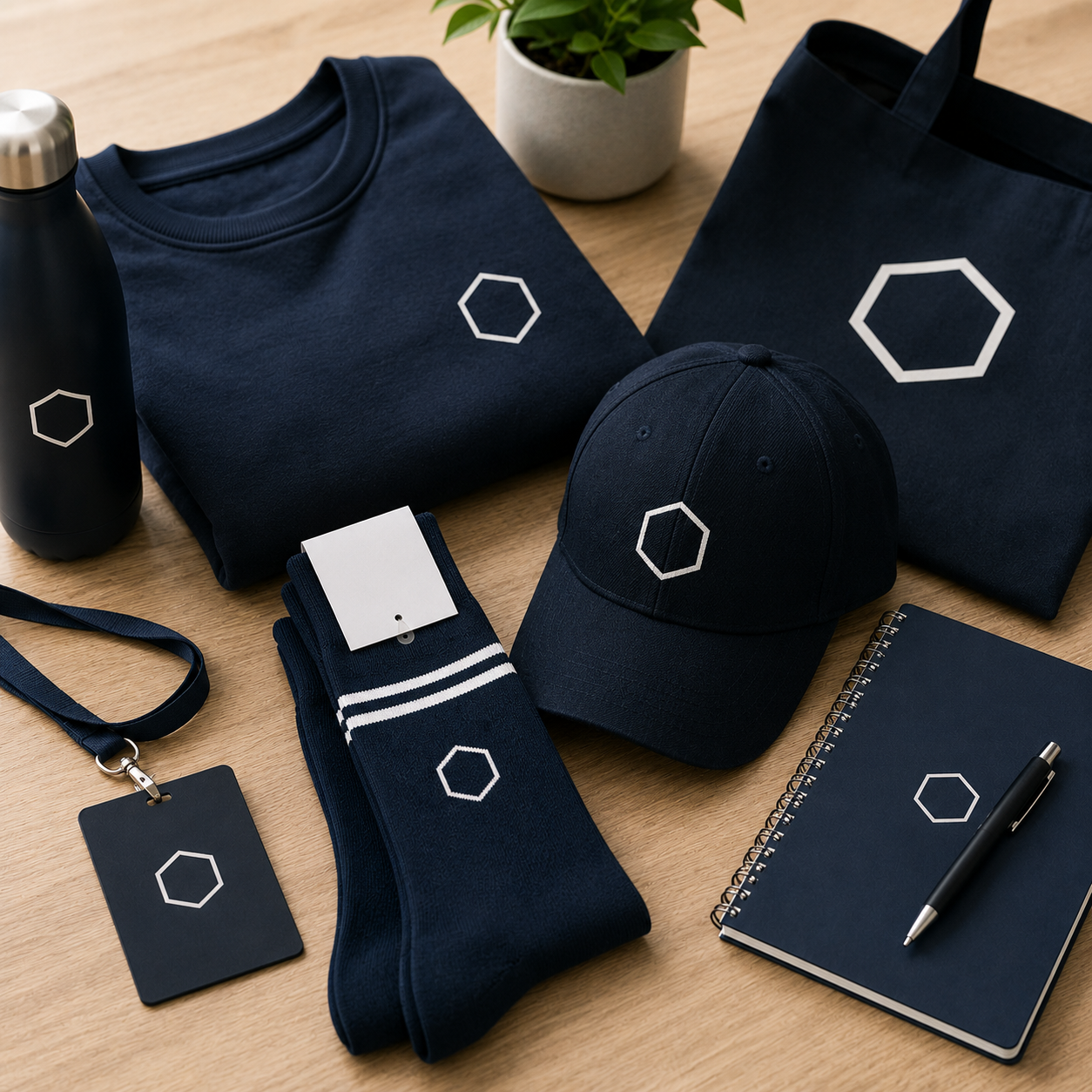 Calze personalizzate per Merchandising aziendale